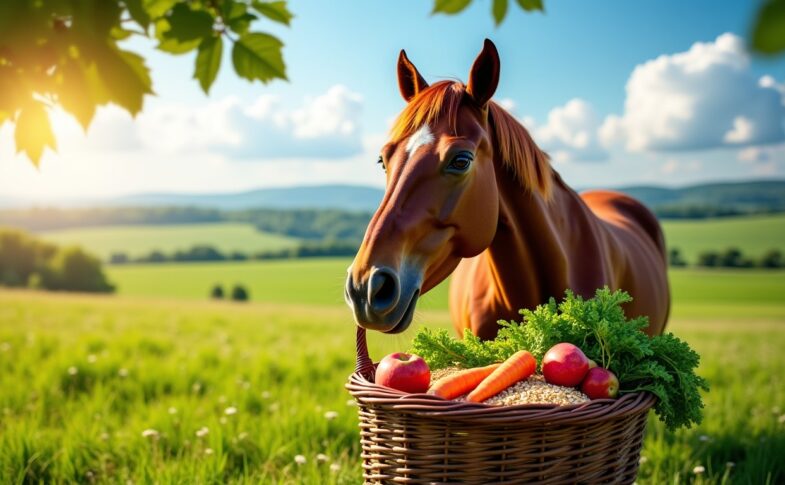 Délices estivaux pour chevaux : recettes maison simples et naturelles à concocter facilement