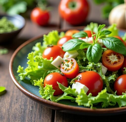 Délicieuses recettes de salades fraîches et gourmandes pour un repas équilibré