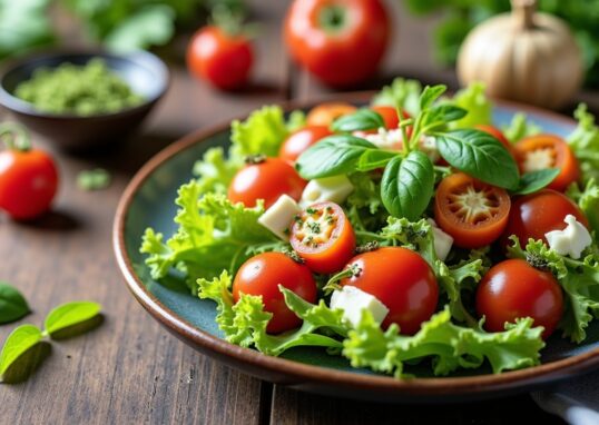 Délicieuses recettes de salades fraîches et gourmandes pour un repas équilibré