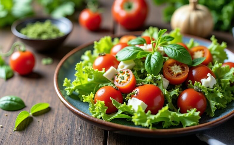 Délicieuses recettes de salades fraîches et gourmandes pour un repas équilibré