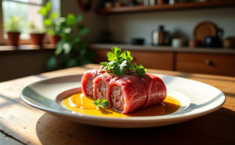 Le secret de la cocotte minute révélé : un temps de cuisson surprenant pour une tête de veau roulée parfaite !