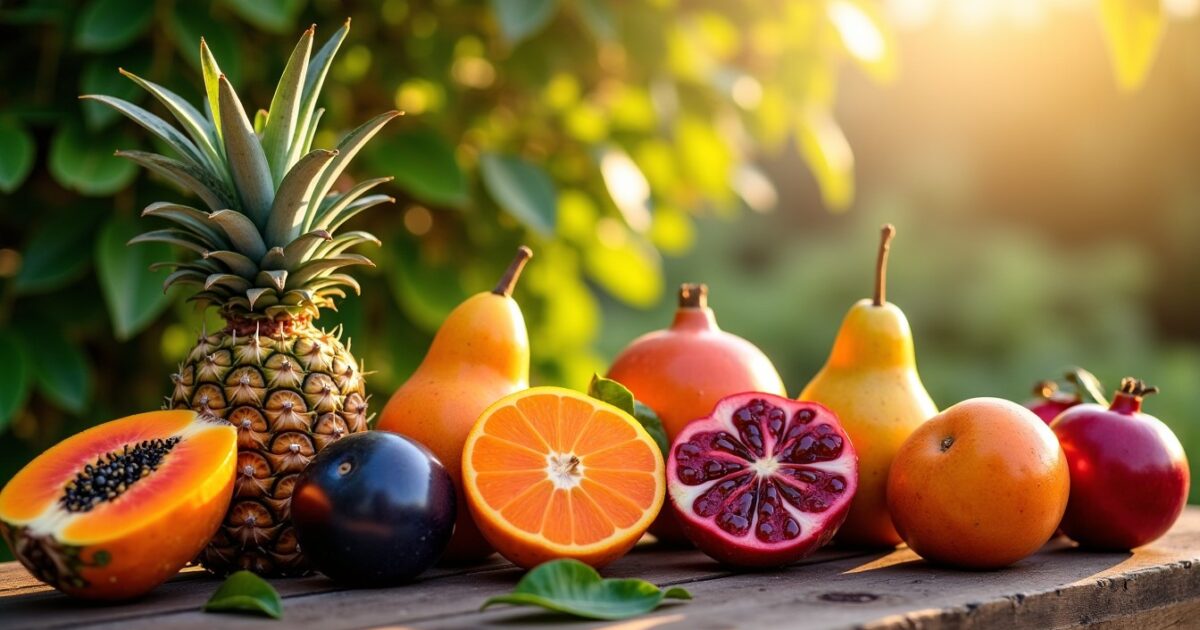 Exploration fruitée : Découvrez tous les fruits dont le nom débute par la lettre P