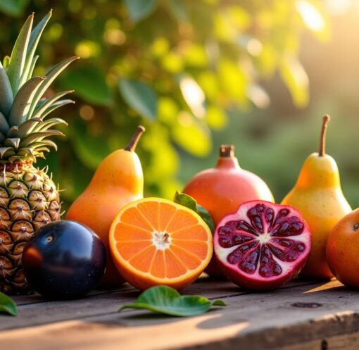 Exploration fruitée : Découvrez tous les fruits dont le nom débute par la lettre P
