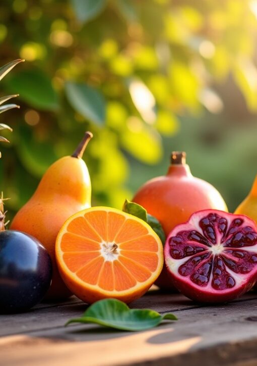 Exploration fruitée : Découvrez tous les fruits dont le nom débute par la lettre P