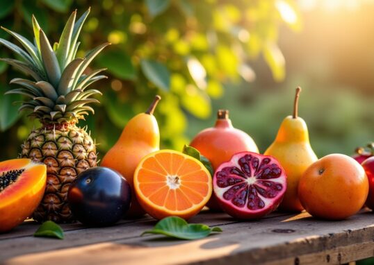 Exploration fruitée : Découvrez tous les fruits dont le nom débute par la lettre P