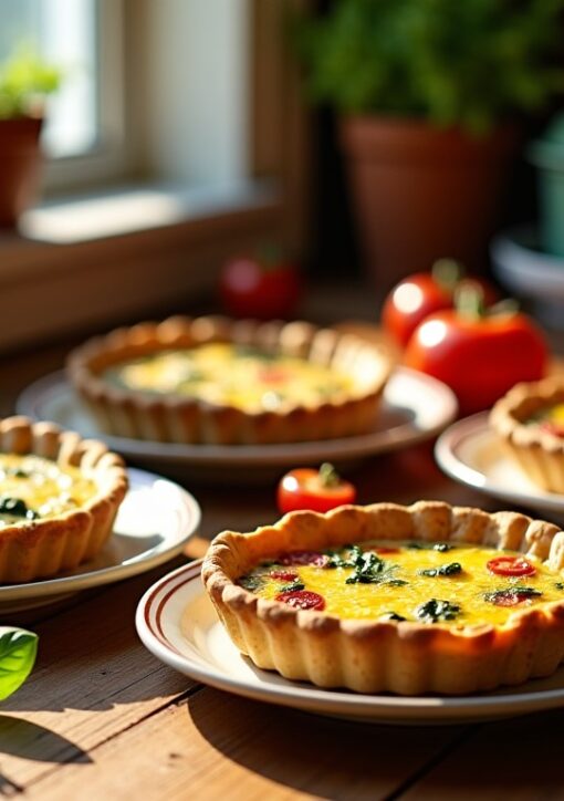 Délicieuses recettes de quiches légères à déguster sans culpabilité