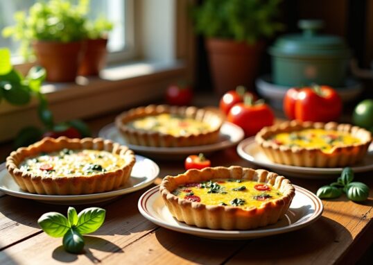 Délicieuses recettes de quiches légères à déguster sans culpabilité