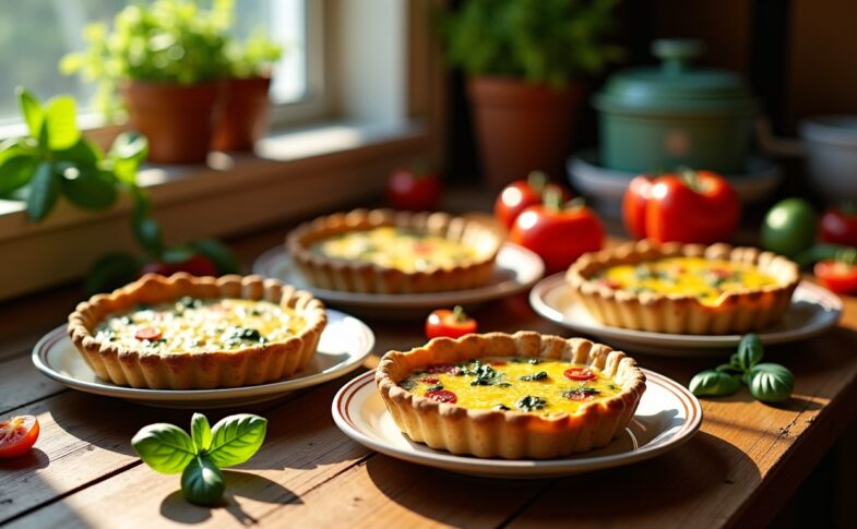 Délicieuses recettes de quiches légères à déguster sans culpabilité