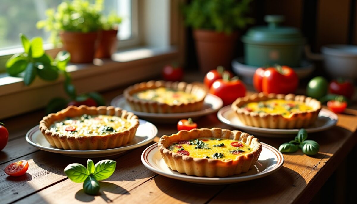 Délicieuses recettes de quiches légères à déguster sans culpabilité