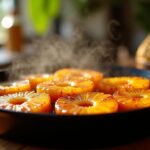 Poêlée tropicale gourmande : ananas caramélisé au rhum et sucre de canne