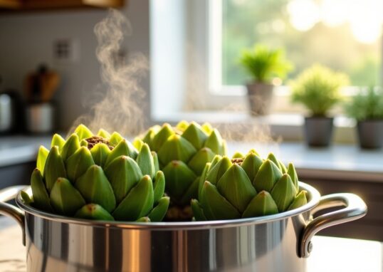 Artichauts en cocotte minute : la recette express pour une tendreté idéale en un éclair