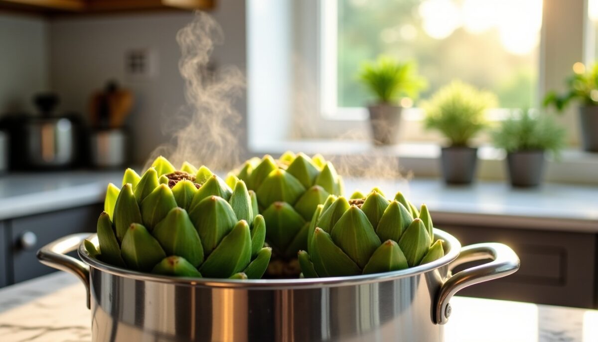 Artichauts en cocotte minute : la recette express pour une tendreté idéale en un éclair