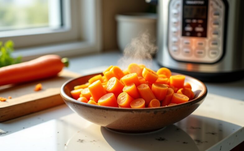 Le secret du temps idéal pour cuire les carottes à la cocotte-minute : astuces et révélations surprenantes