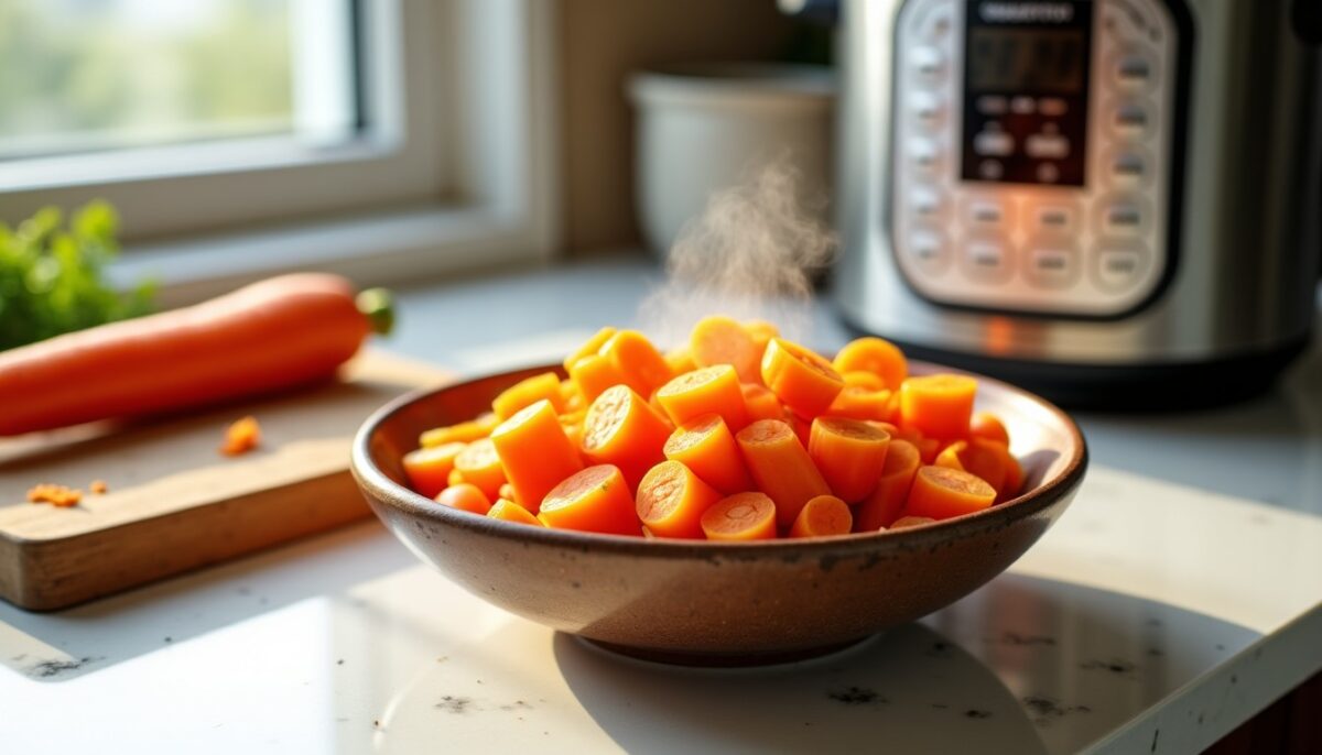 Le secret du temps idéal pour cuire les carottes à la cocotte-minute : astuces et révélations surprenantes
