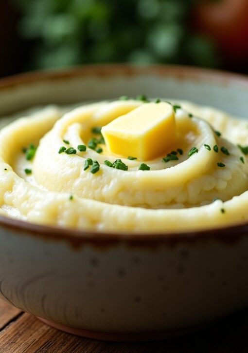 Onctueuse purée de pommes de terre relevée au céleri rave pour un régal inédit