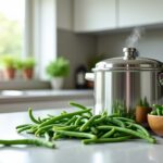 Cuisson express des haricots verts à la cocotte-minute : découvrez le secret pour des légumes parfaits en 5 minutes chrono !