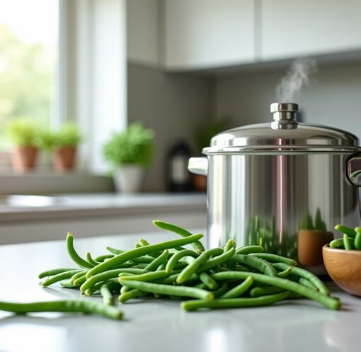 Cuisson express des haricots verts à la cocotte-minute : découvrez le secret pour des légumes parfaits en 5 minutes chrono !