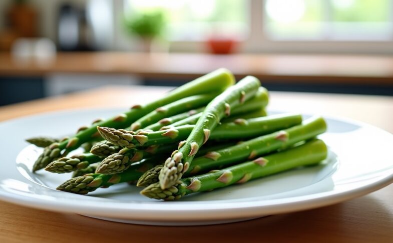 Asperges vertes : Guide pratique des meilleures méthodes de cuisson – vapeur, eau bouillante ou poêle ?