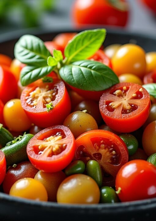 Savoureux Tian de Légumes Méditerranéens aux Pommes de Terre, Tomates, Courgettes et Oignons Rouges