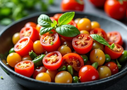 Savoureux Tian de Légumes Méditerranéens aux Pommes de Terre, Tomates, Courgettes et Oignons Rouges