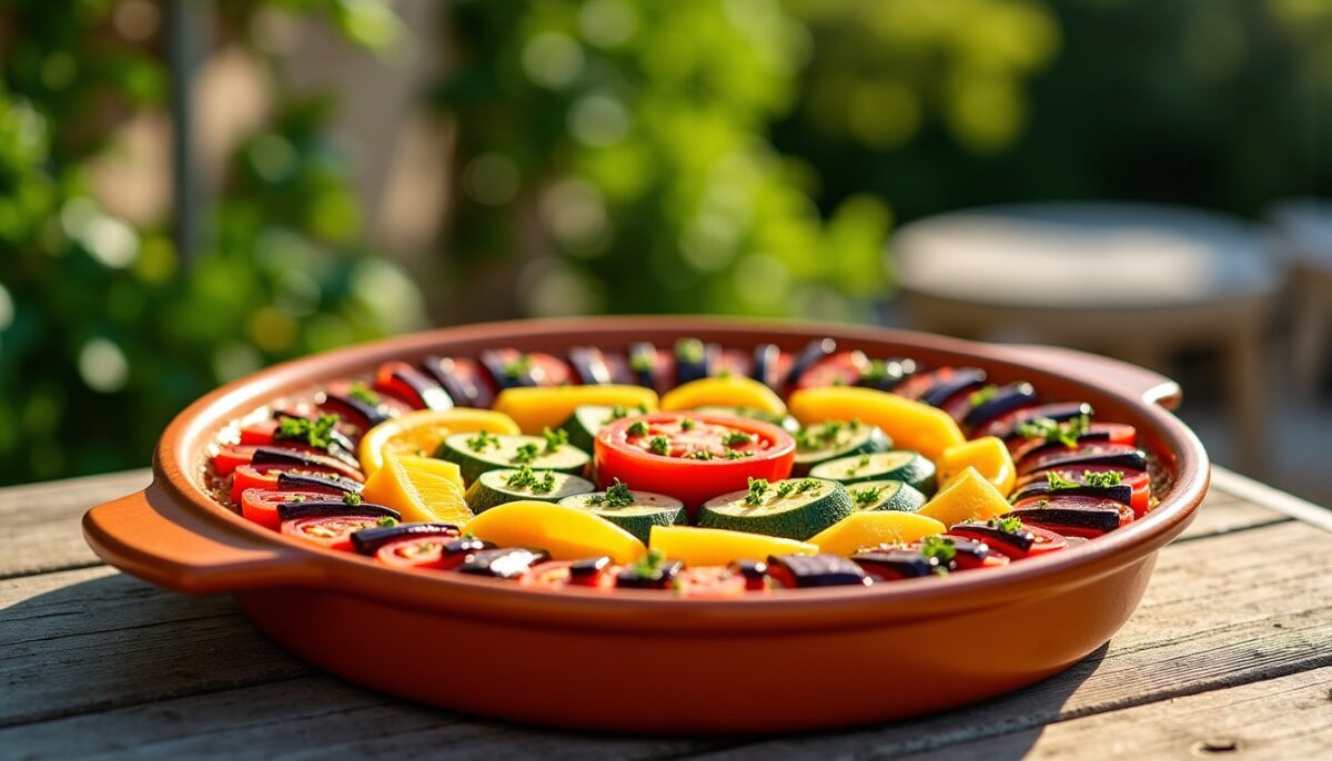 Savoureux Tian de Légumes d'Été : Un Bouquet de Saveurs Méditerranéennes