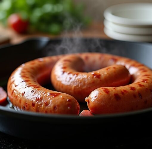 Les secrets pour réussir la cuisson idéale des saucisses de Montbéliard