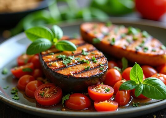 Délices d'aubergines grillées à l'italienne : une explosion de saveurs méditerranéennes