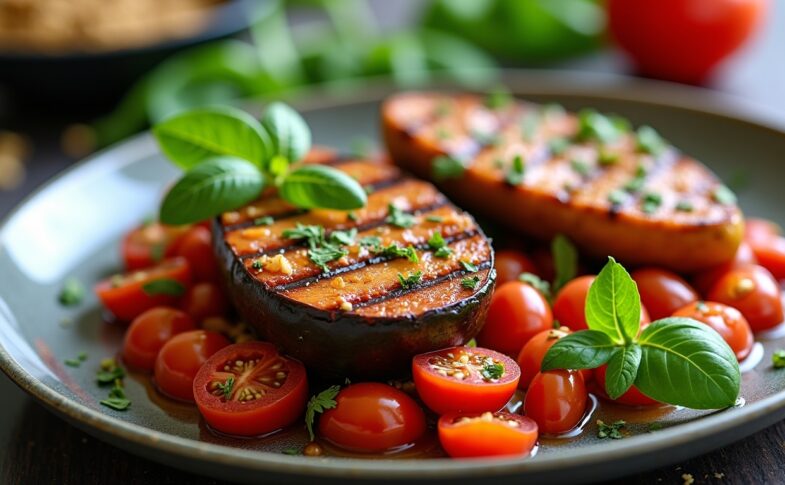 Délices d'aubergines grillées à l'italienne : une explosion de saveurs méditerranéennes
