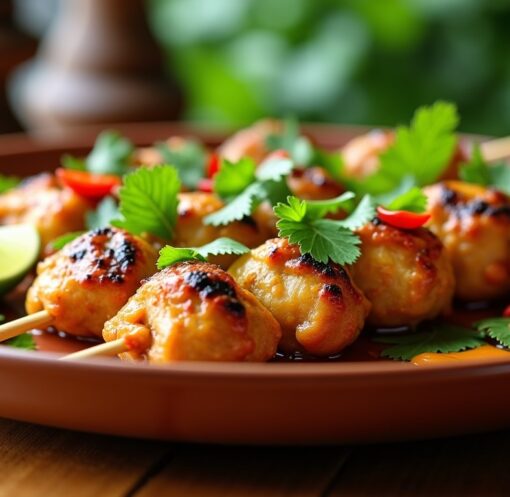 Poulet Satay : une recette facile pour un délice exotique à savourer