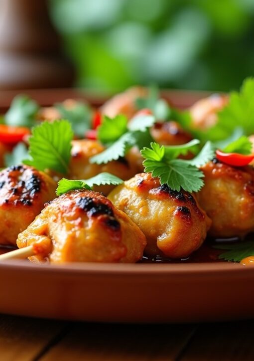 Poulet Satay : une recette facile pour un délice exotique à savourer