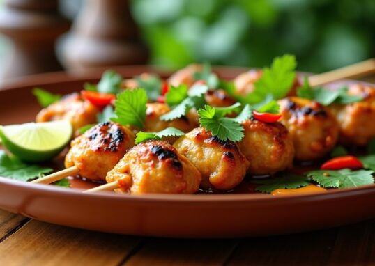 Poulet Satay : une recette facile pour un délice exotique à savourer