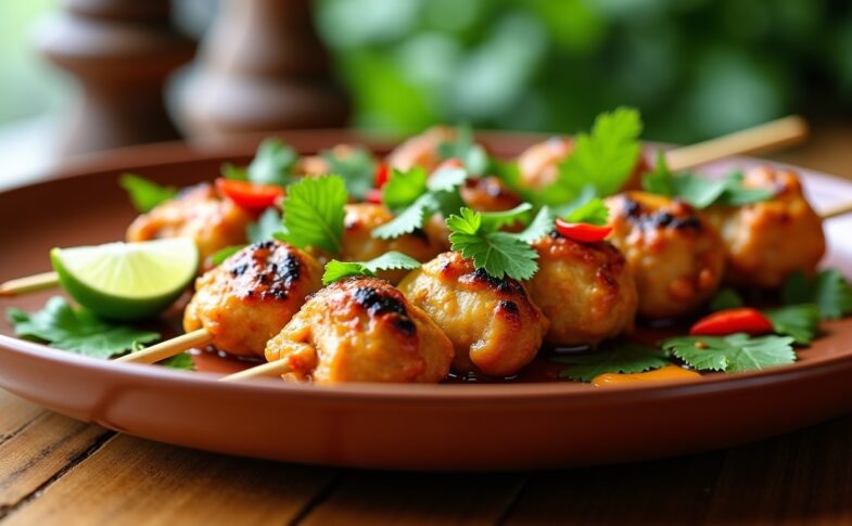 Poulet Satay : une recette facile pour un délice exotique à savourer