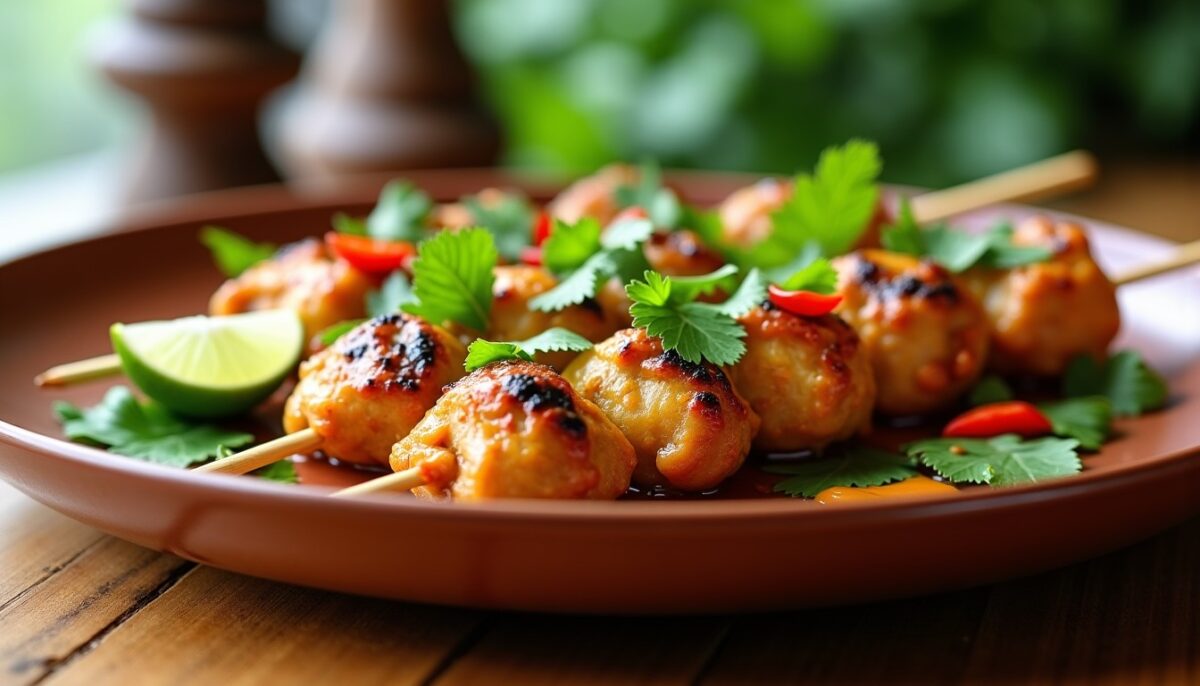 Poulet Satay : une recette facile pour un délice exotique à savourer