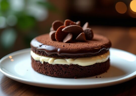 Succulent gâteau chocolat-mascarpone façon Cyril Lignac : une recette gourmande et raffinée