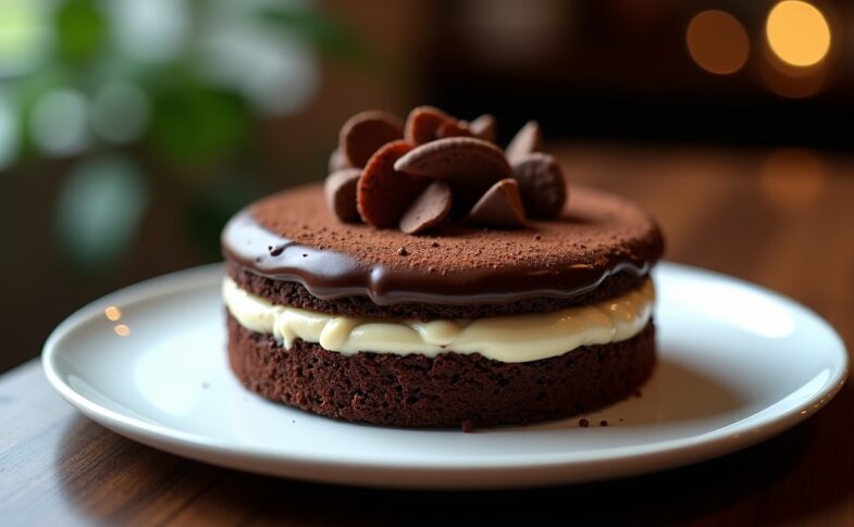 Succulent gâteau chocolat-mascarpone façon Cyril Lignac : une recette gourmande et raffinée