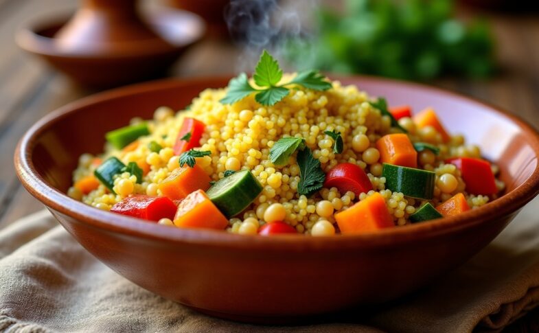 Couscous aux Légumes de Saison : Un Voyage Gourmand au Cœur des Saveurs Authentiques