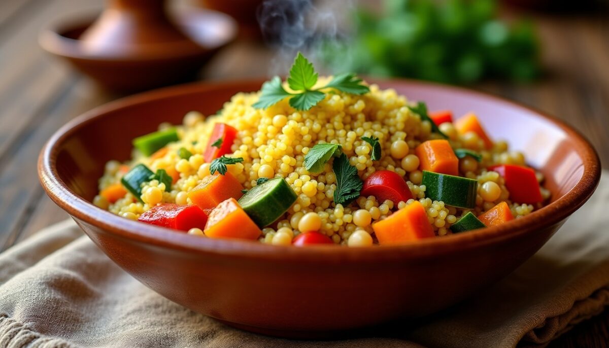 Couscous aux Légumes de Saison : Un Voyage Gourmand au Cœur des Saveurs Authentiques