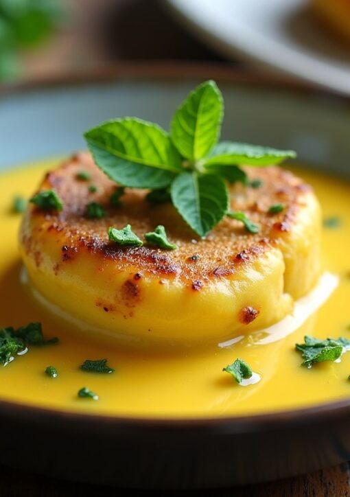 Velouté onctueux de courgettes au fromage fondant Vache qui rit