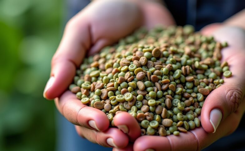 Les lentilles décryptées : explorations des variétés verte, brune et corail