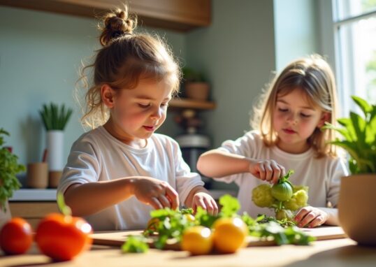 Cuisiner en famille : recettes faciles et amusantes pour petits chefs en herbe