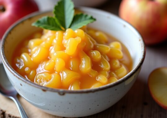 Plaisirs gourmands : la compote maison aux saveurs pomme-poire
