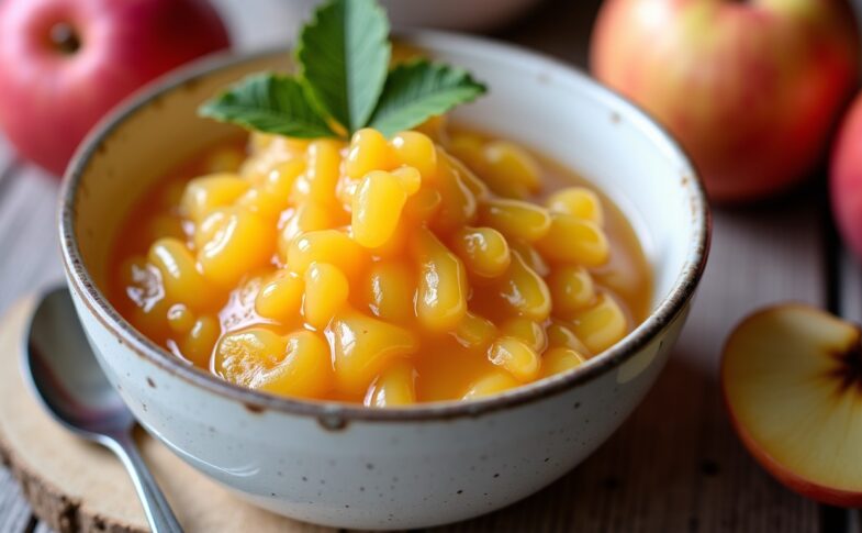 Plaisirs gourmands : la compote maison aux saveurs pomme-poire