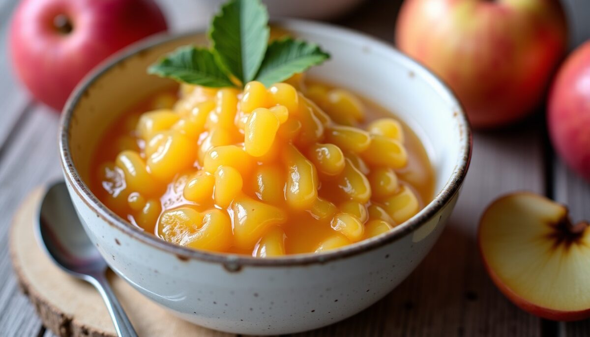 Plaisirs gourmands : la compote maison aux saveurs pomme-poire